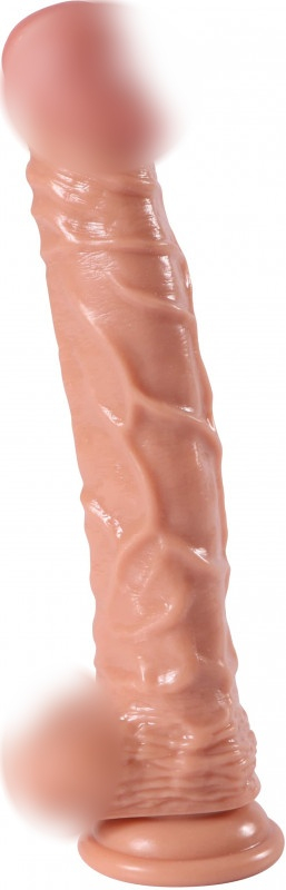 Вибратор-ротатор реалистичный "Real" на дистанционном управлении 